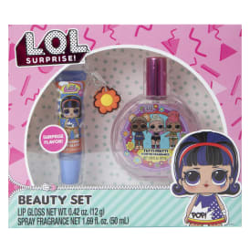 Lip Gloss & Fragrance Beauty Set