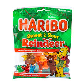 Haribo® Sweet & Sour Reindeer Gummies