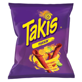 Takis® Fuego™ Hot Chili Pepper & Lime Rolled Tortilla Chips 3.25oz