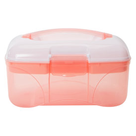 Multi-Purpose Storage Box With Flip-Top Lid 9.3in x 6in