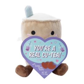 Valentine's Day Mini Bubble Tea Plush With Candy