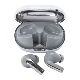 Shine Chrome Bluetooth® Wireless Earbuds With Mic