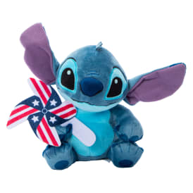 Patriotic Disney Stitch Plush 7.88in