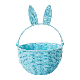 Woven Bunny Easter Basket