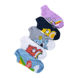 Ladies Care Bears™ Low-Cut Socks 5-Pack