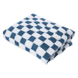 Jacquard Checkered Plush Throw Blanket 50in x 60in | Five Below