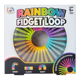 Rainbow Fidget Loop Toy