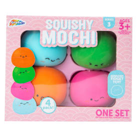 Squishy Mochi Toy Set 4-Pack