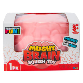 Mushy Brain Squish Toy 5.31in x 4.13in