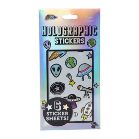 Holographic Stickers 6 Sheets