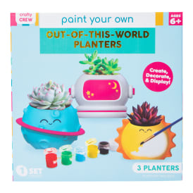 Paint Your Own Planters Kit 3-Count