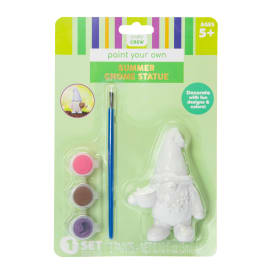 Paint Your Own Gnome Statue Kit