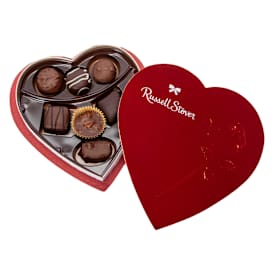 Russell Stover® Assorted Chocolates Heart-Shape Candy Box