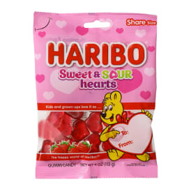 Haribo® Sweet & Sour Hearts Gummy Candy