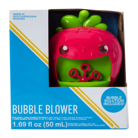 Strawberry Bubble Blower With Solution