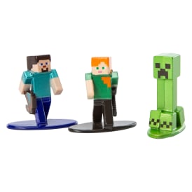Minecraft™ Nano Metalfigs® Figures 3-Pack
