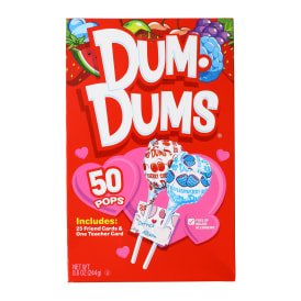 Dum-Dums® Valentine Pops & Cards 25-Count