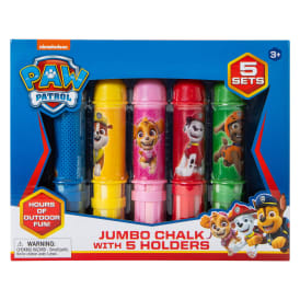 Paw Patrol™ Jumbo Chalk With Holders 5-Pack