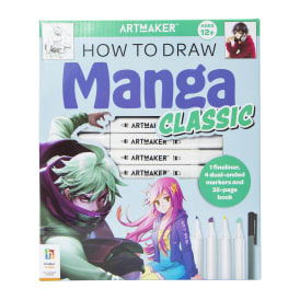 Art Maker™ How To Draw Manga Activity Book