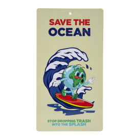 'Save The Ocean' Beach Towel 30in x 60in