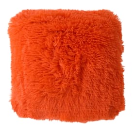 Plush Pillow 16in x 16in - Orange
