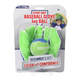 Sport Grip Velcro® Baseball Glove & Ball Beginner's Set