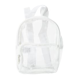 Clear Mini Backpack 9in