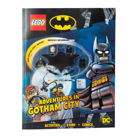 LEGO® Batman™ Adventures In Gotham City Activity Book & Minifigure Set