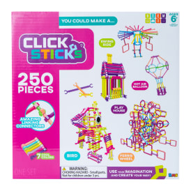 Click Sticks® Build Kit 250-Piece