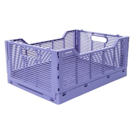 Collapsible Crate With Changeable Letters 15.74in x 11.81in