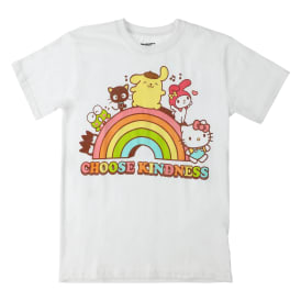Hello Kitty® 'Choose Kindness' Pride Rainbow Graphic Tee