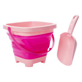 Collapsible Bucket With Shovel 8.5in x 6in
