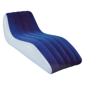 Inflatable Flocked Lounger 61.02in x 30.71in