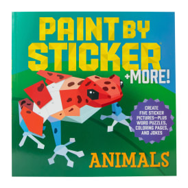 Paint By Sticker® Activity Book - Animals