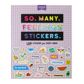 'So Many Feelings' Stickers Book 1,090-Count