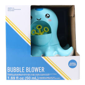 Octopus Bubble Blower Machine With Bubble Solution