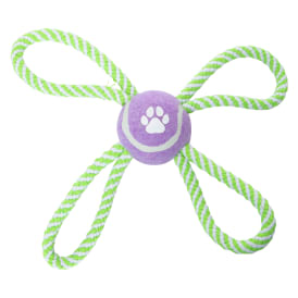 Quad Rope Dog Toy 8.66in x 8.66in