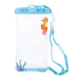 Glitter Waterproof Phone Pouch With Neck Strap