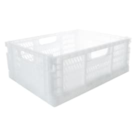 Large Collapsible Glitter Crate 15.75in x 11.8in