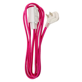 Tangle-Free Extension Cord With Angled Plug 6ft