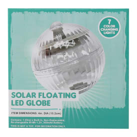 Floating Solar Orb Light 4in