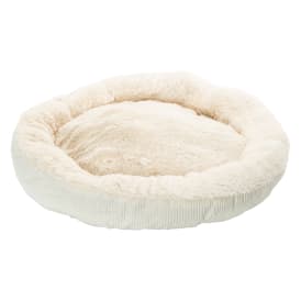 Round Corduroy Pet Bed 22in