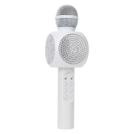 Bluetooth® Karaoke LED Bling Mic With Speaker