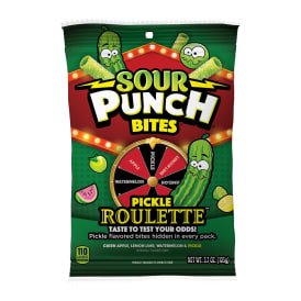 Sour Punch® Bites® Candy 3.7oz - Pickle Roulette™