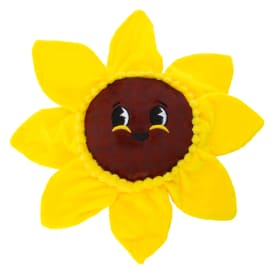 Sunflower Squeaker Plush Dog Toy