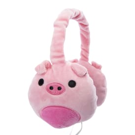 Fluffy Cuties Animal Plush Wired Headphones