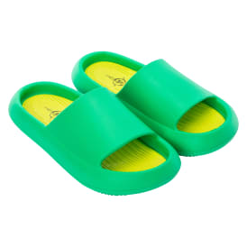 Ladies Wide-Band Slide Sandals