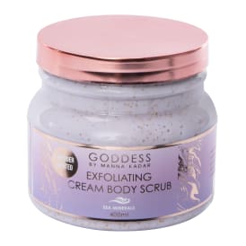 Goddess By Manna Kadar Exfoliating Cream Body Scrub - Lavender