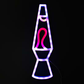 Lava Lamp LED Wall Light 4.17in x 13.77in