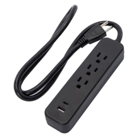 3-Outlet Power Strip, 3ft